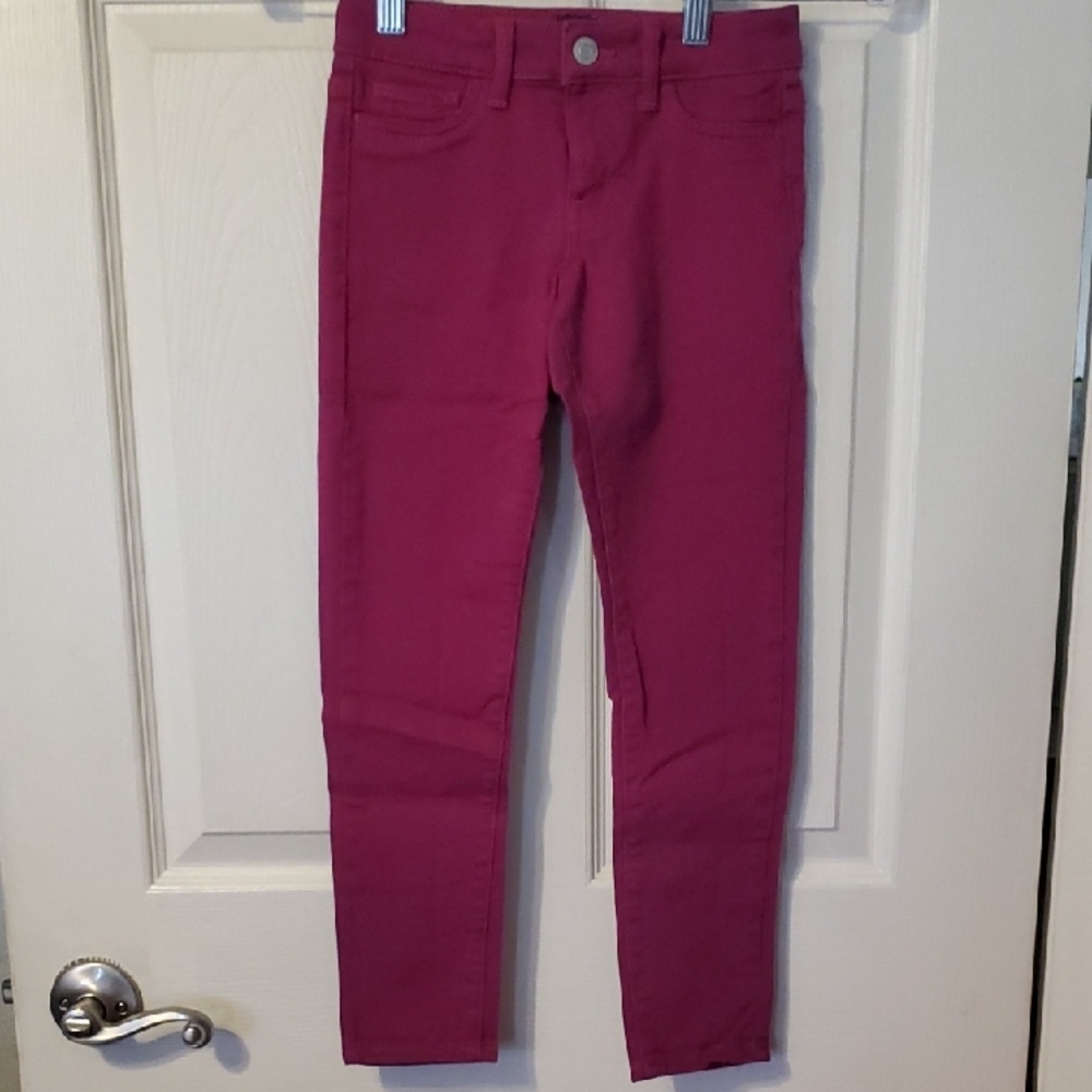 Like New! Worn Once...GAP Denim Stretch Super Skinny Pants - Magenta